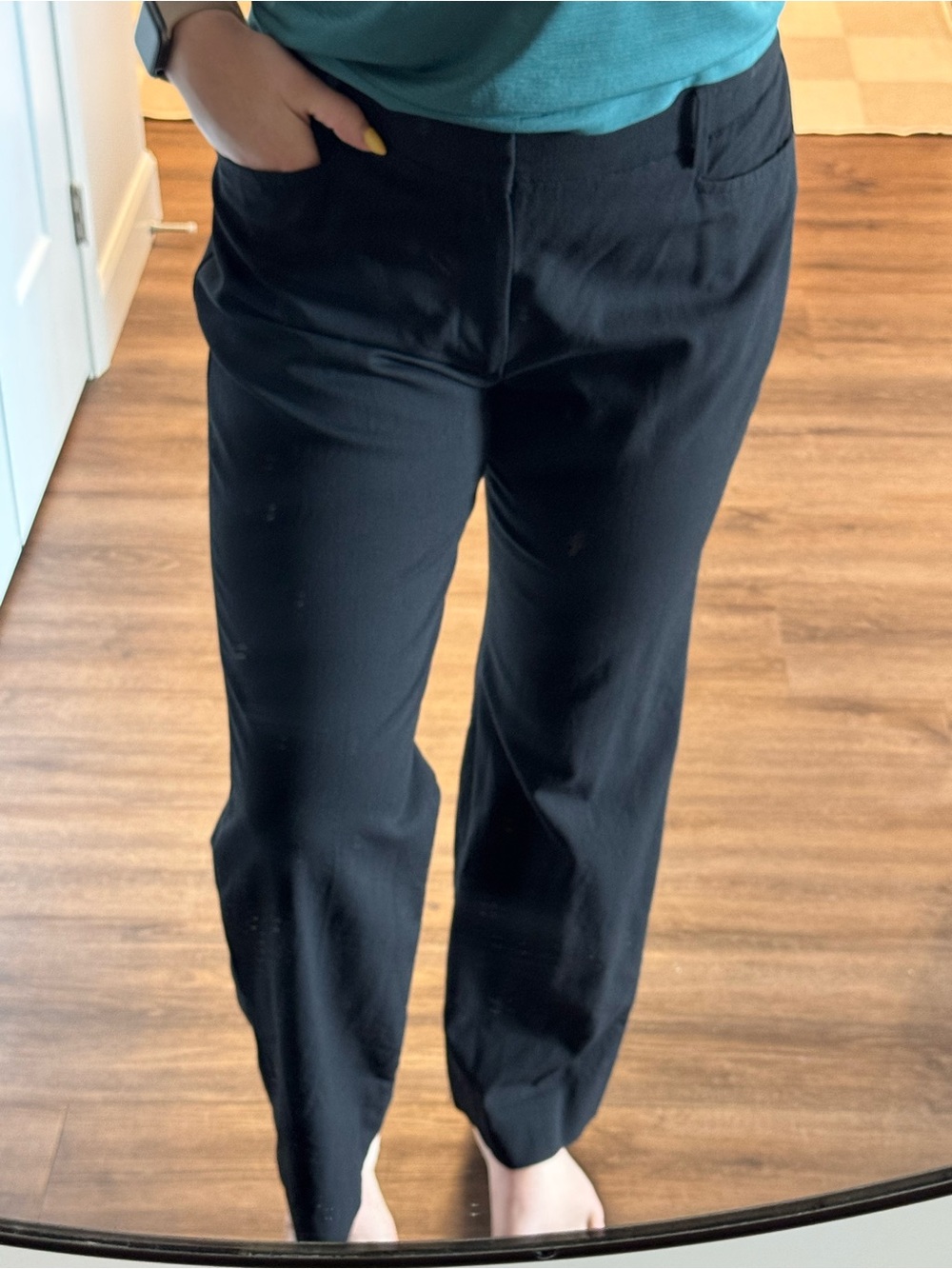 Banana Republic Black Dress Pants - Straight Leg